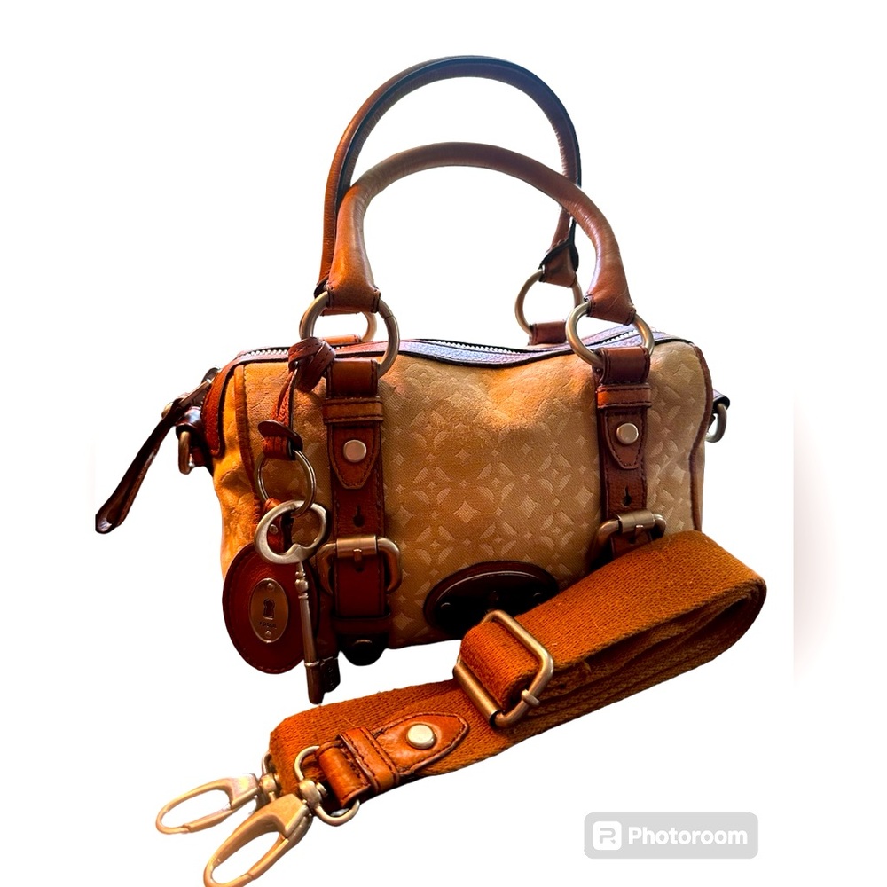 Vintage Fossil Maddox Satchel